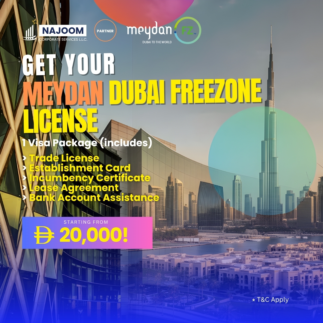Meydan Dubai Freezone License